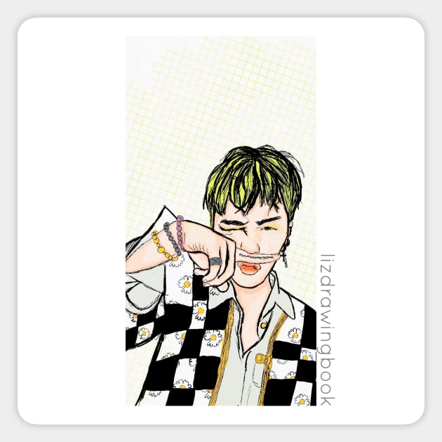 Peaceminusone Sticker by Lizet5690